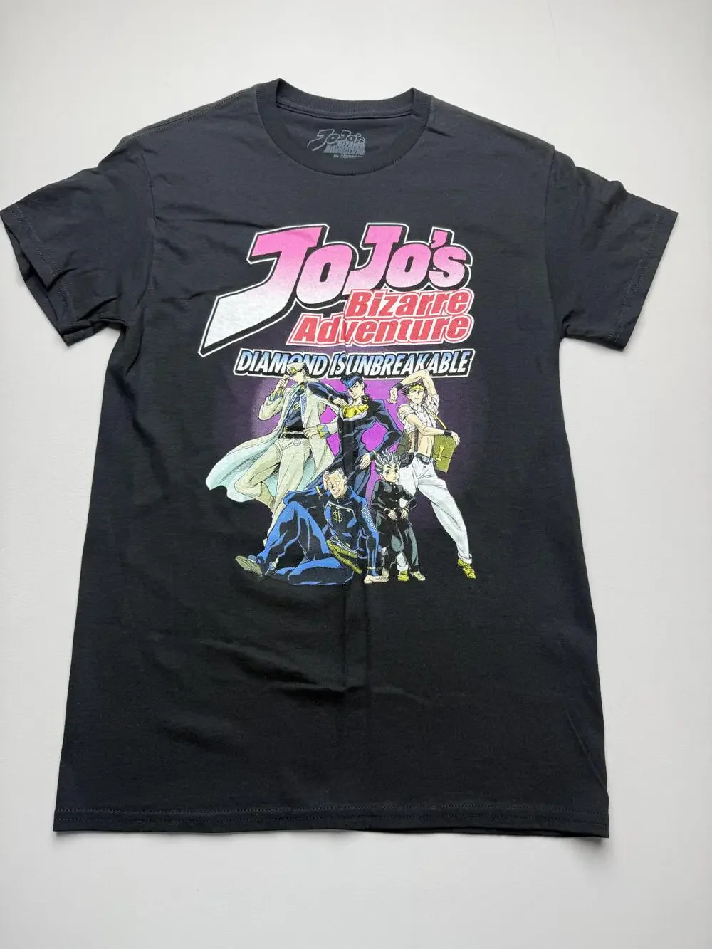 Ripple Junction Shirt Mens Small Black JoJo's Bizarre Adventure Tee Anime